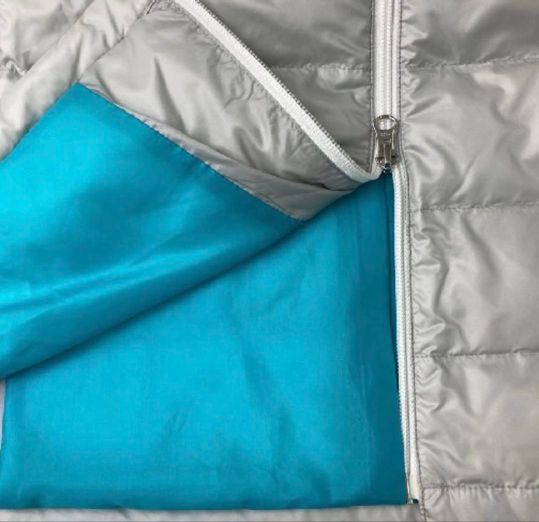 ⭐️マンシングウェア⭐️ライトグレー ノースリーブダウンワンピース⭐️