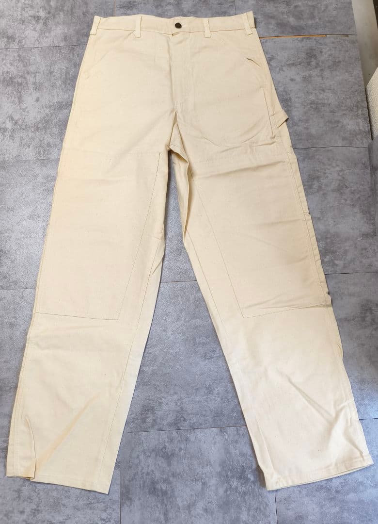 80年代 デッドストック　 STANLEY ダブルニー ペインター パンツ