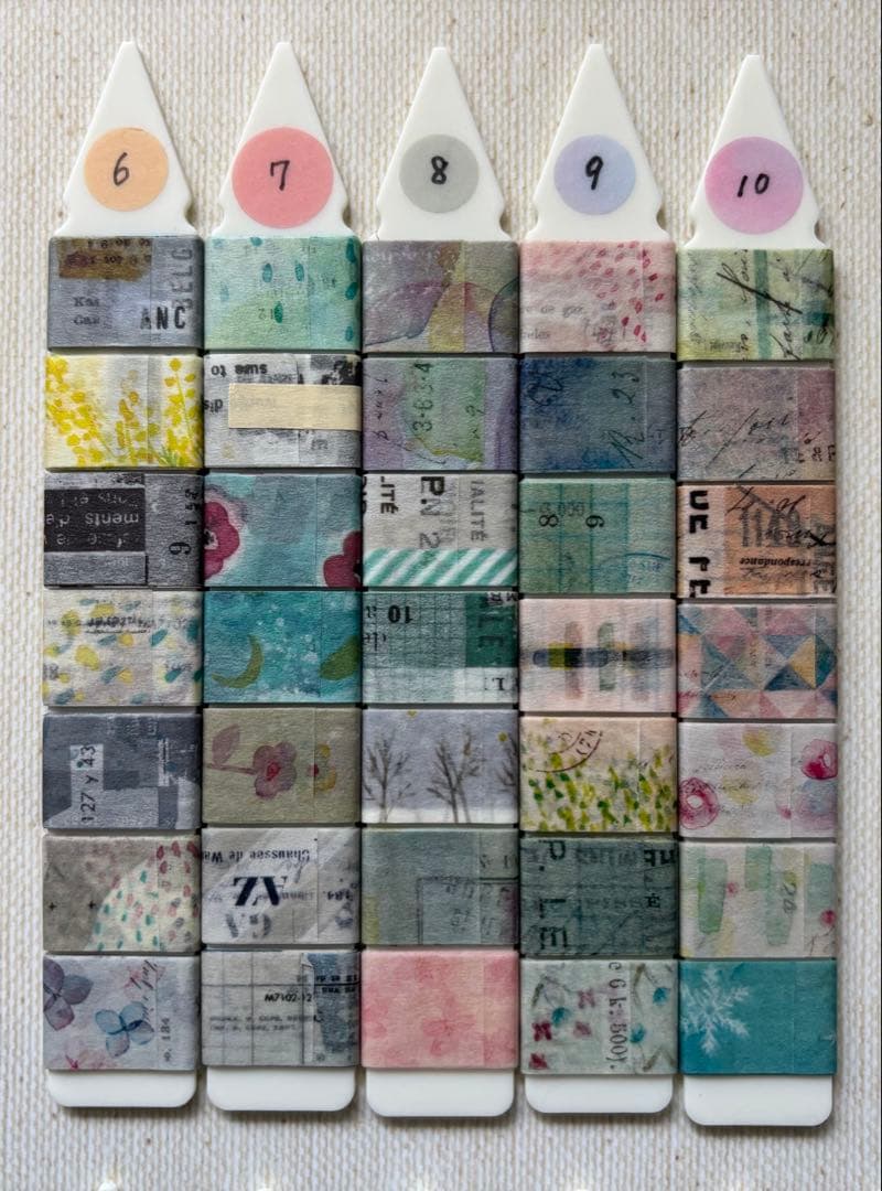 ヨハク　マステ281種各約50cm クリアマステ27種各6片　お裾分け切り売り