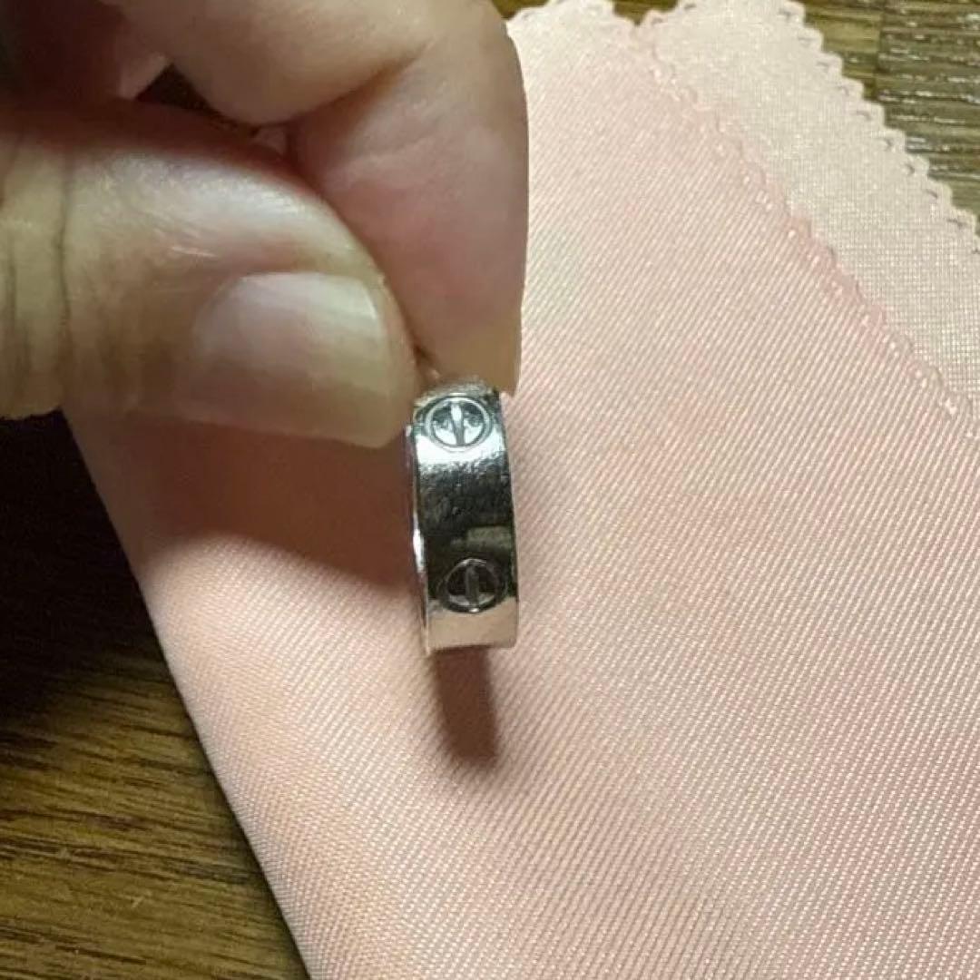 【しの】カルティエ ラブ フープ ピアス 片耳　ロックキャッチ付き！