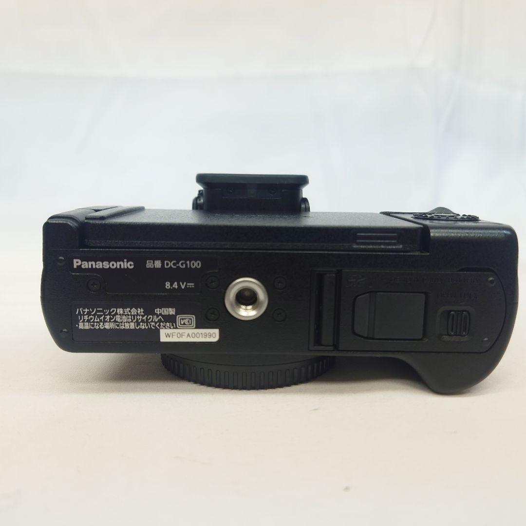 パナソニック LUMIX DC-G100 ミラーレス 一眼カメラ 充電器付き