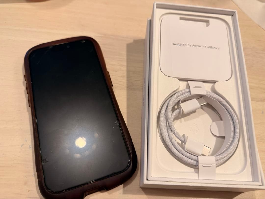 週末セール　iPhone15Pro 512G シルバー 本体 充電ケーブル付き