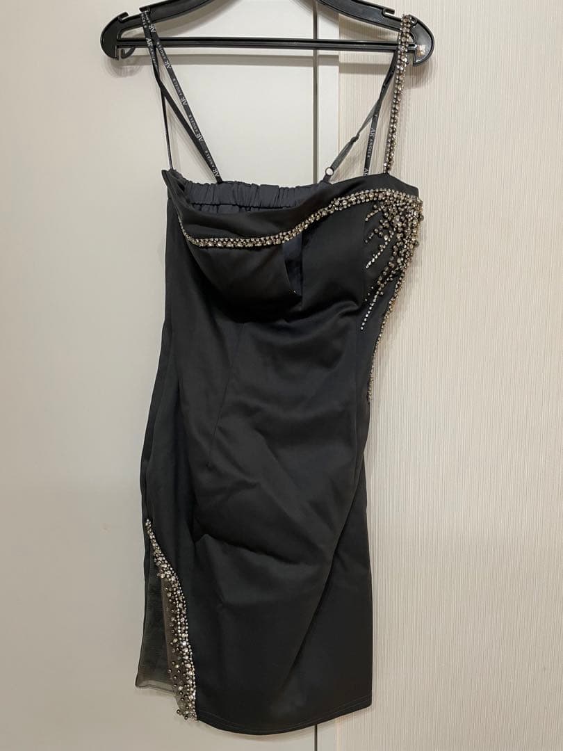 エンジェルアール　ミニドレス　ダークグレー　M