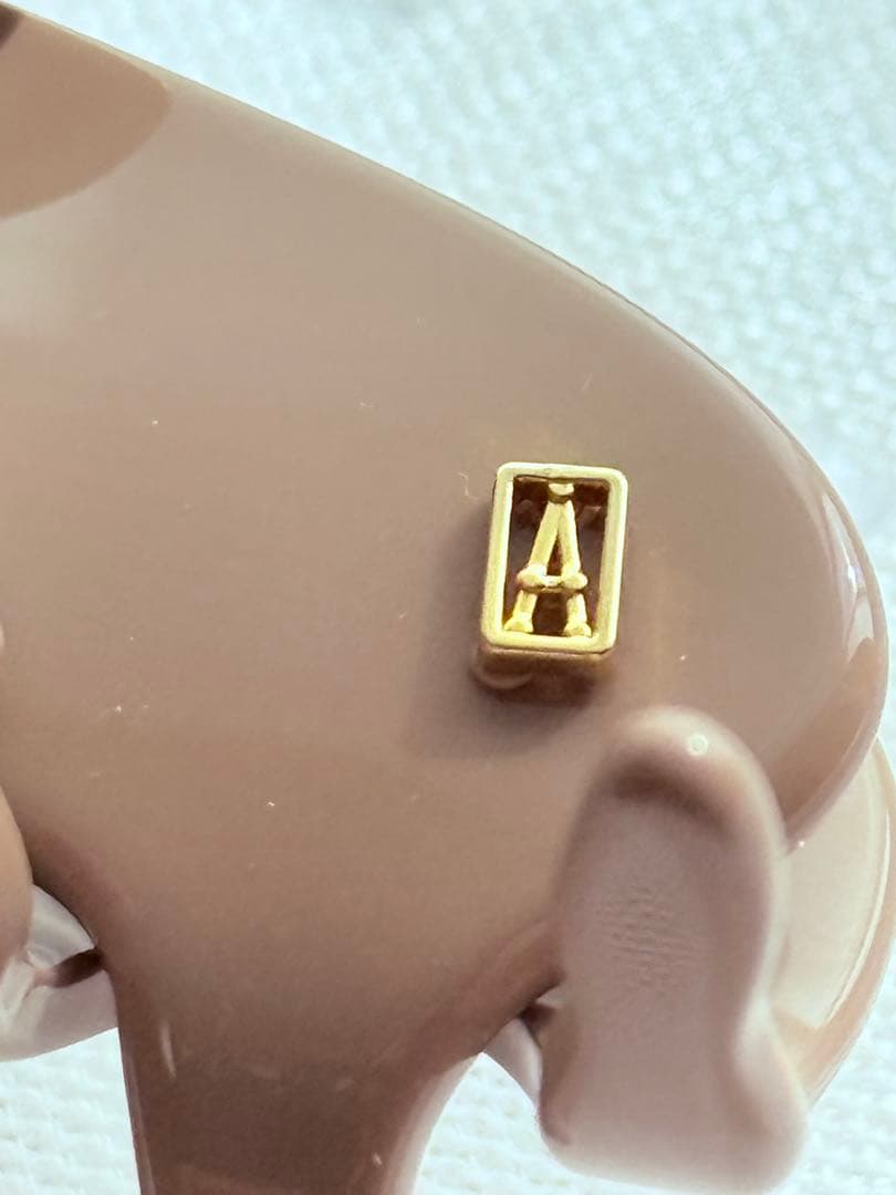 新品✨希少✨購入証明書有 ALEXANDRE DE PARIS ベージュクリップ