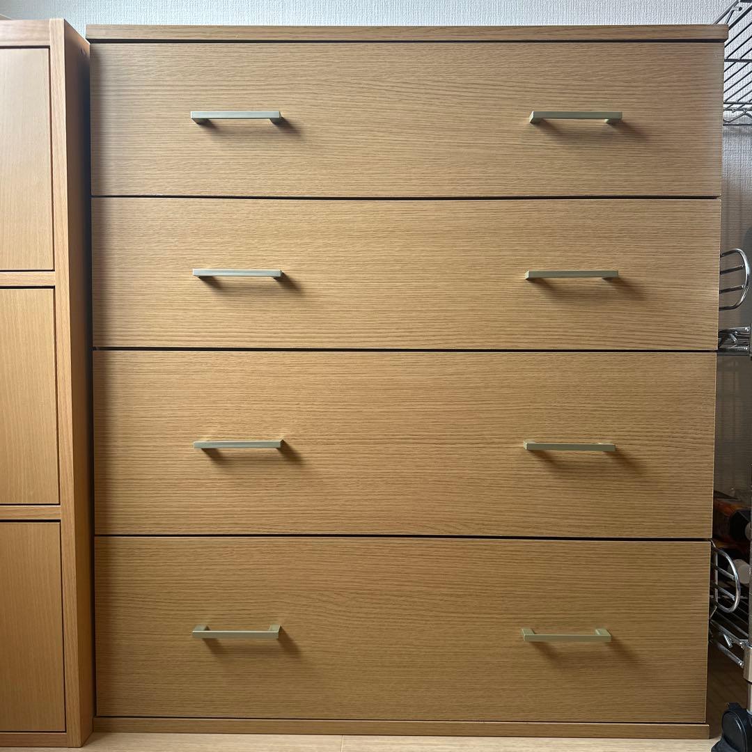 ニトリ チェスト タンス 4段 高さ90cm