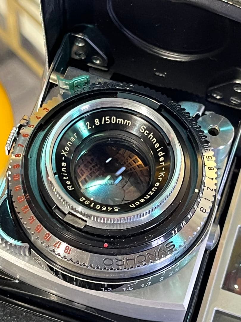 Kodak Retina Ⅰb 大窓＋35mm＆80mmレンズ付 美品