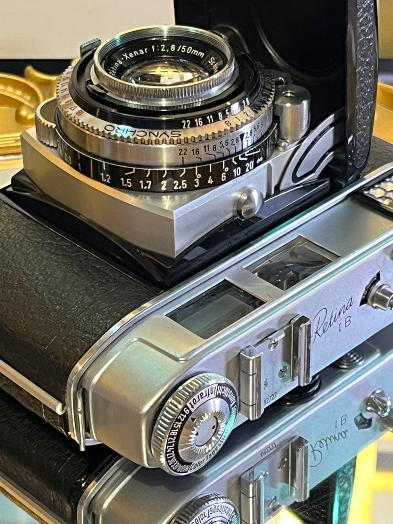 Kodak Retina Ⅰb 大窓＋35mm＆80mmレンズ付 美品