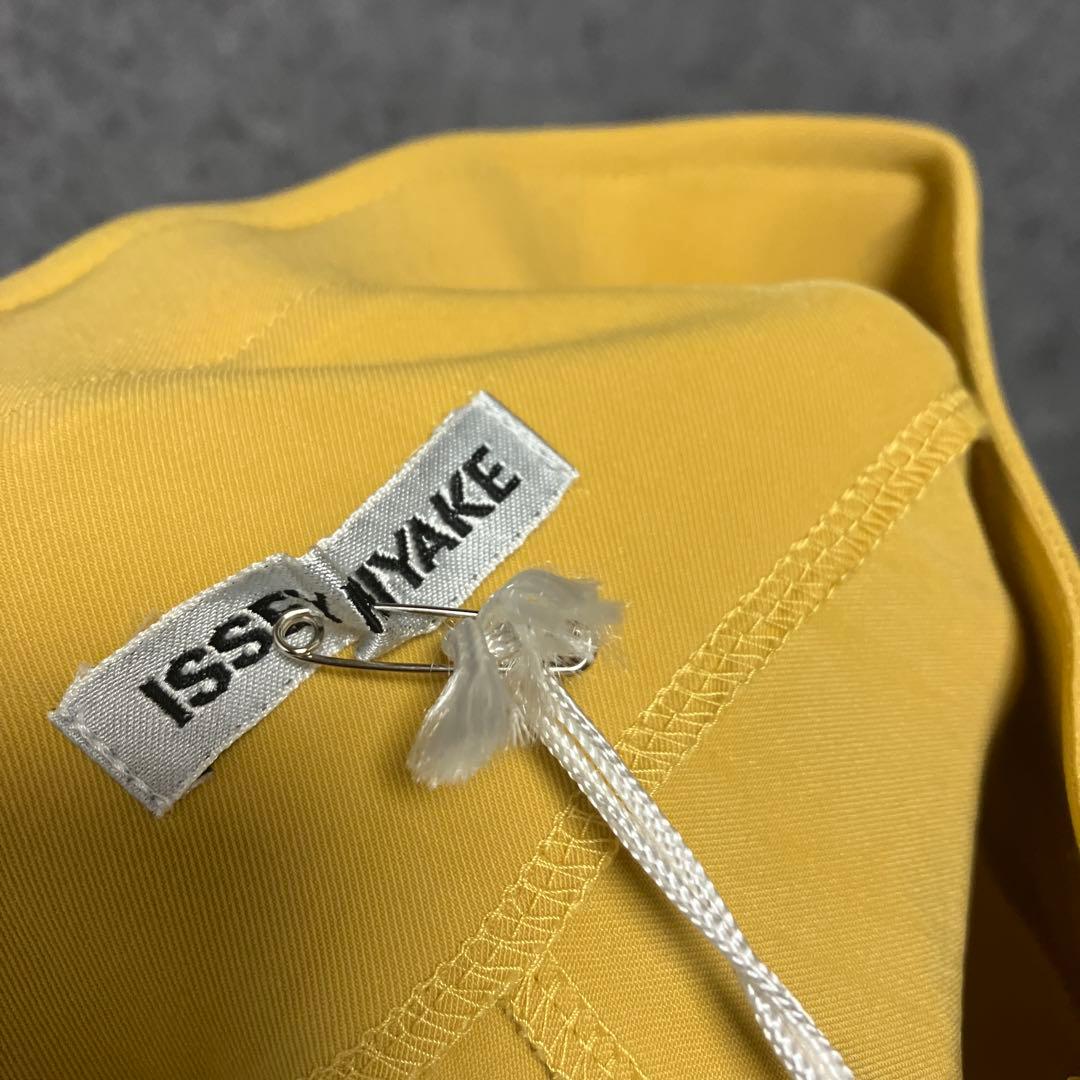 新品　イッセイミヤケ　裾ジップ　ストレッチパンツ　M