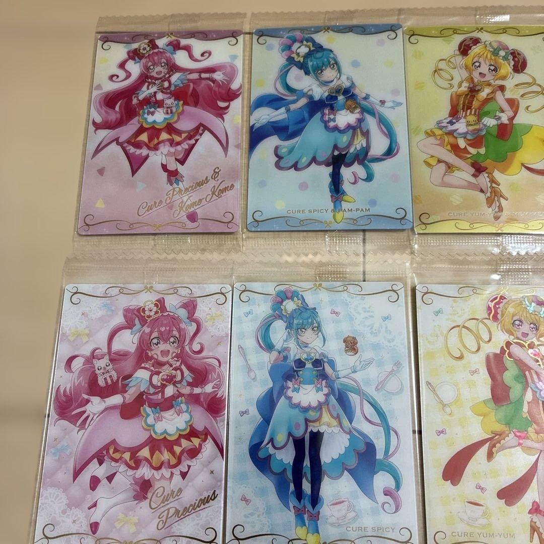 新品未開封 デリシャスパーティプリキュア ウエハース カード 22枚セット