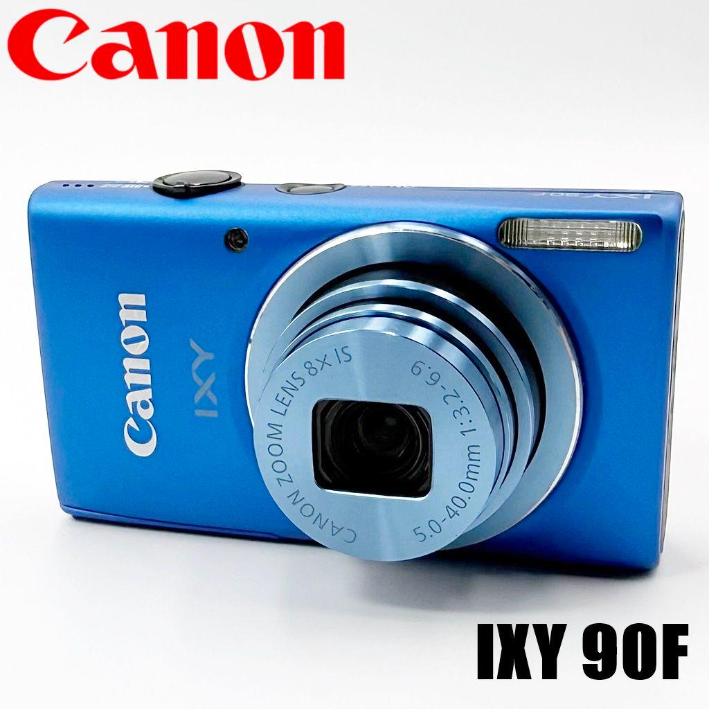 キヤノン CANON IXY 90F ブルー コンデジ カメラ 中古
