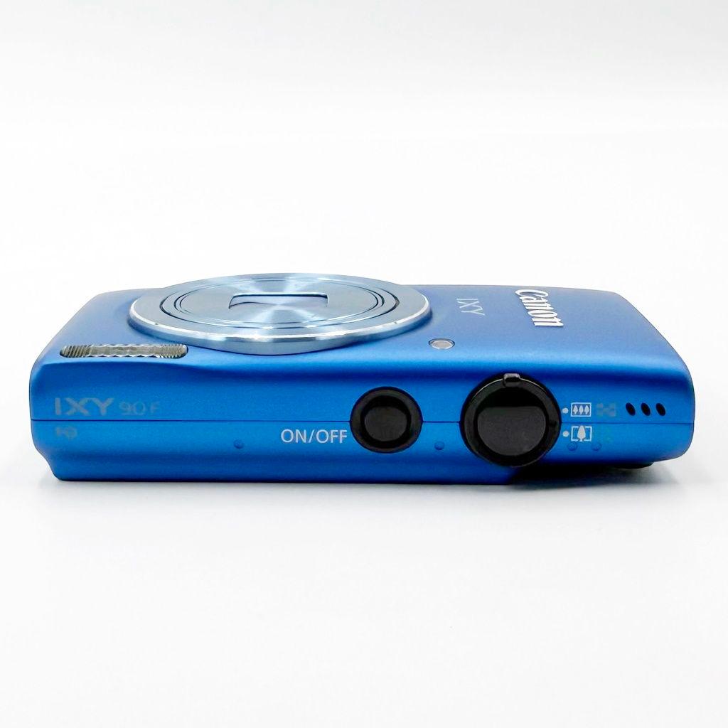 キヤノン CANON IXY 90F ブルー コンデジ カメラ 中古