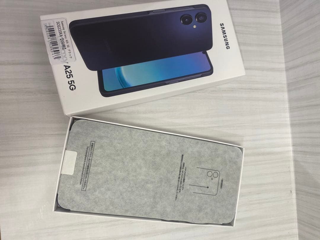 【動作確認済】Samsung Galaxy A25 5G 本体 ブラック