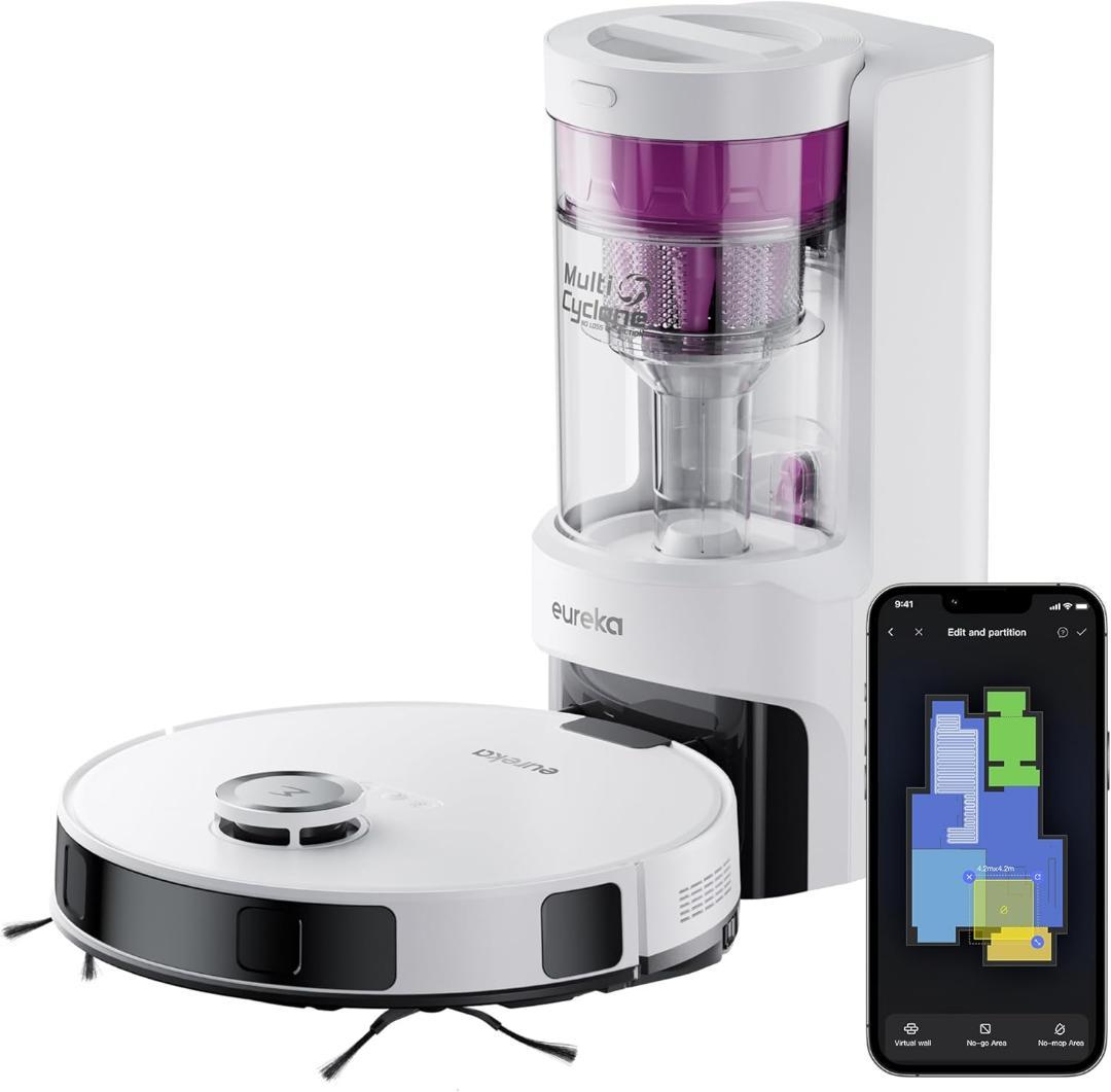 EUREKA（ユーリカ）ロボット掃除機 E10s 4000pa強力吸引 サイクロ