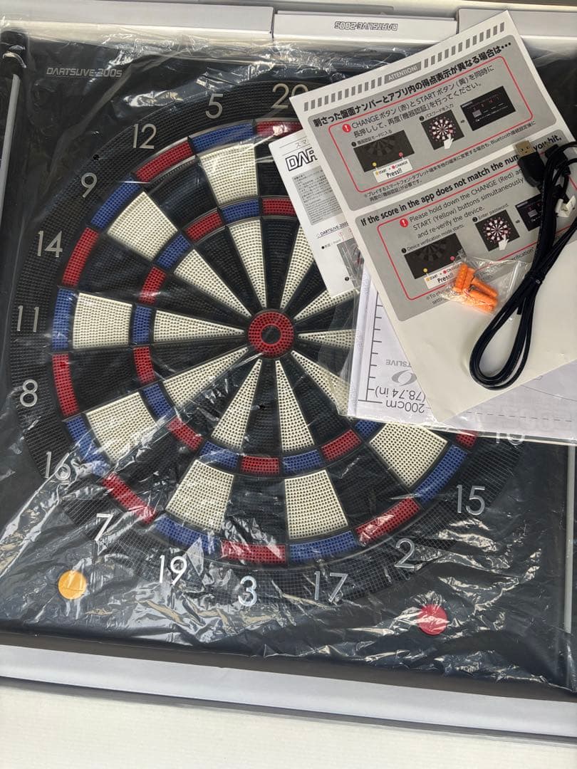 DARTSLIVE200s ダーツライブ　ホーム ダーツボード スタンド付き