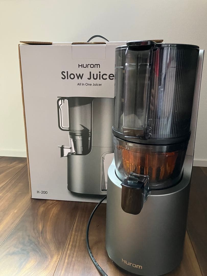 ヒューロム　H-200シリーズ　コールドプレスジューサー　フローズンフィルター付