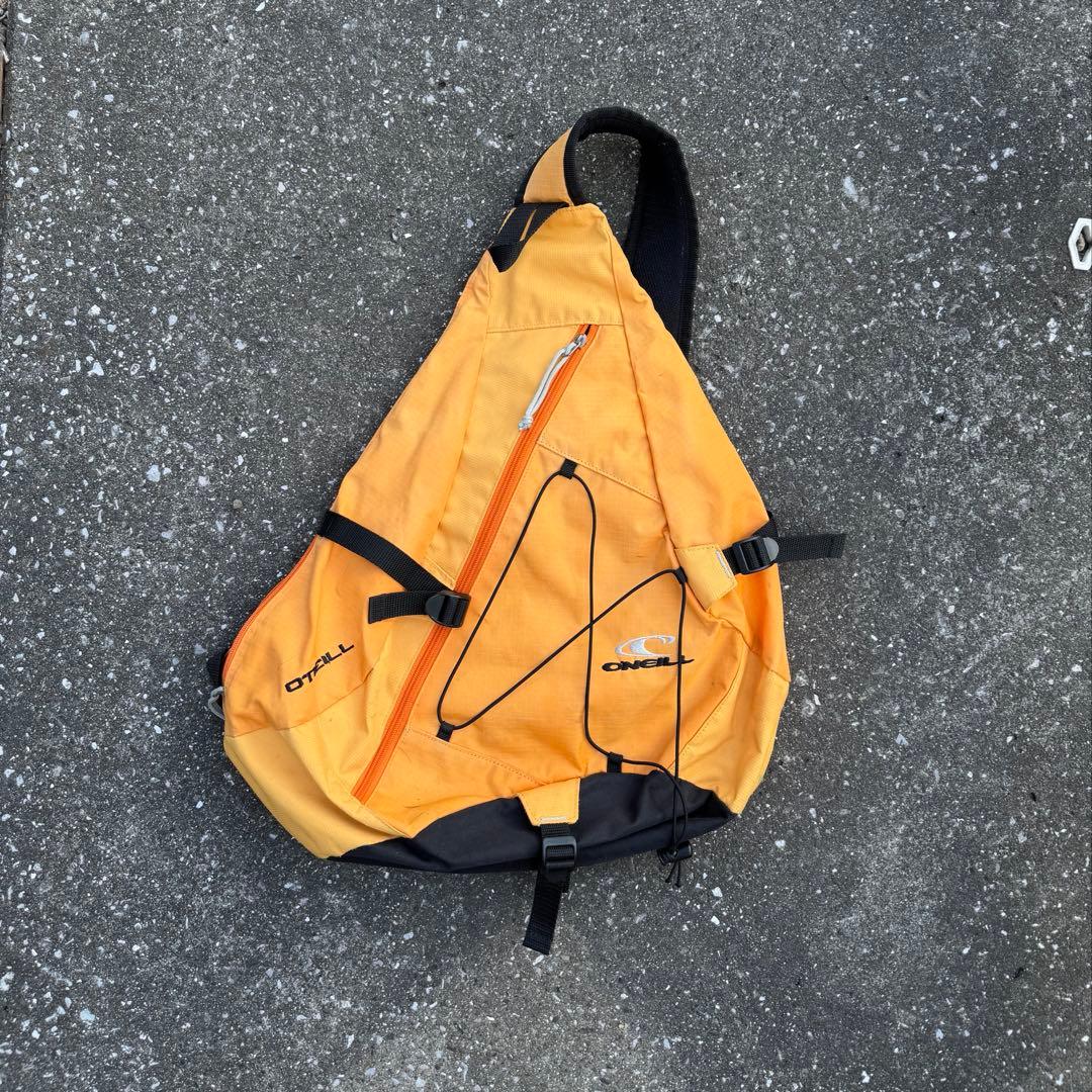 O'NEILL オニール ワンショルダーバッグ Y2K オレンジ　古着