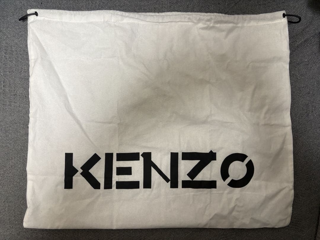KENZO 筒形バケツ型ショルダーバッグ