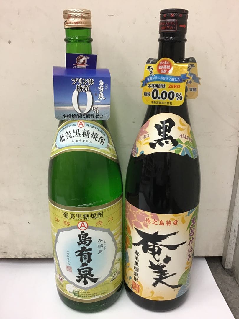 【奄美群島（五島）】★★ 希少！ 黒糖焼酎　２５度 ★★ １．８L　６本セット