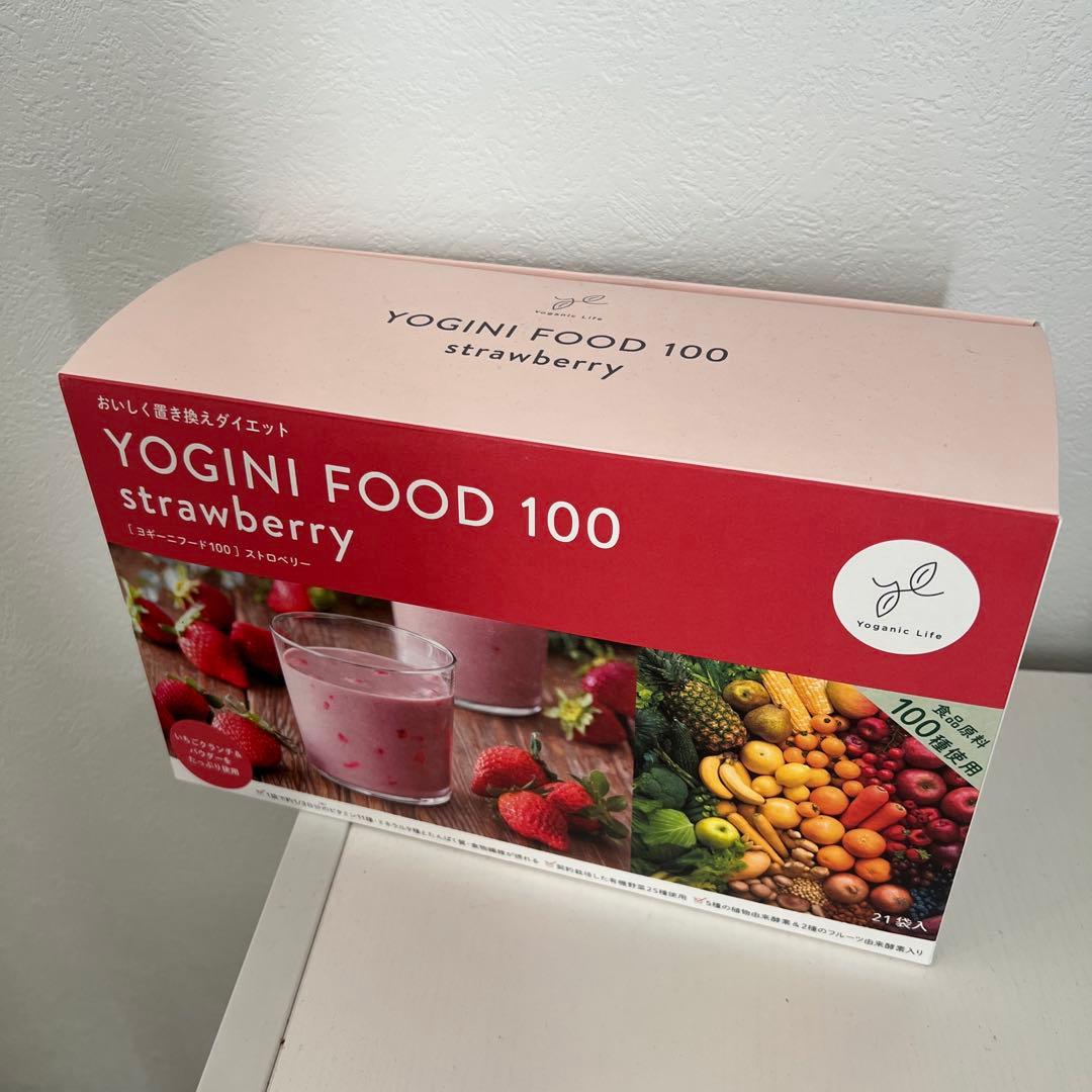YOGINI FOOD 100 strawberry 19袋