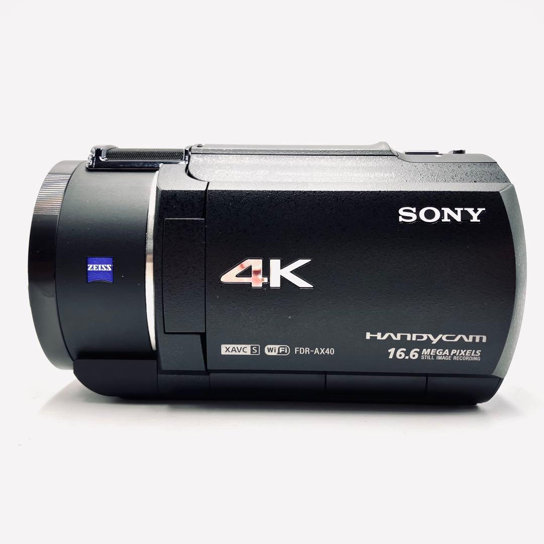 SONY FDR-AX40 4K 対応　ビデオカメラ
