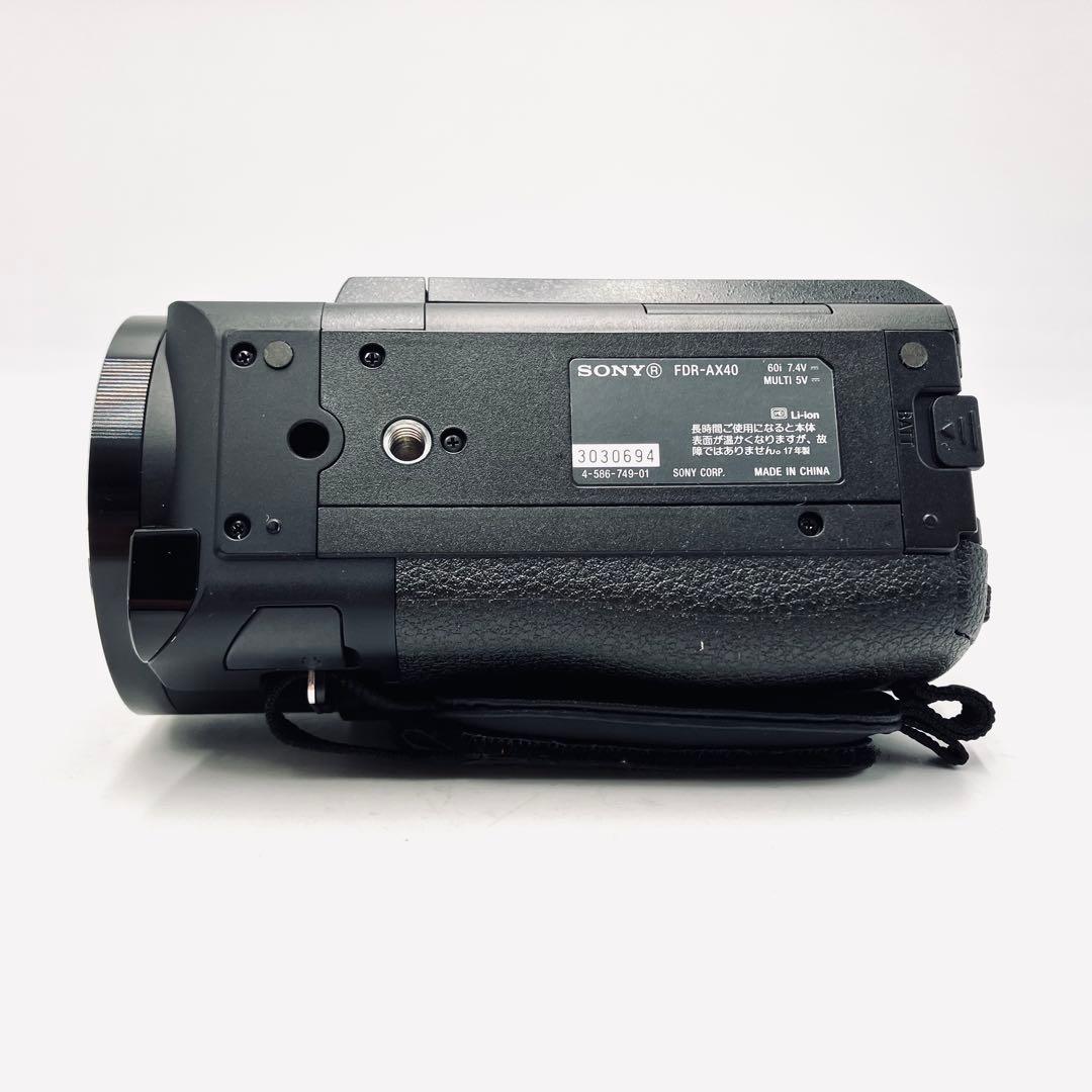 SONY FDR-AX40 4K 対応　ビデオカメラ