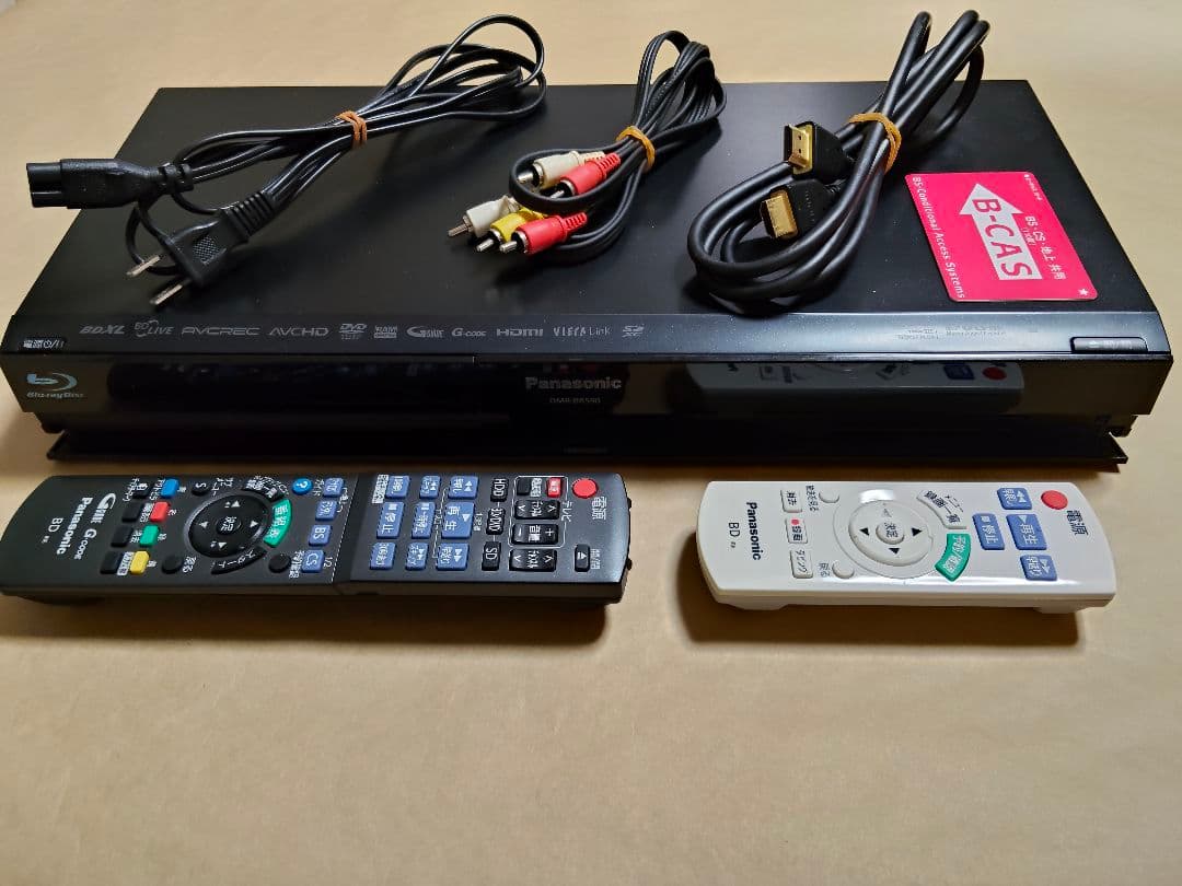 ブルーレイディスクレコーダー DIGA DMR-BR590 中古美品