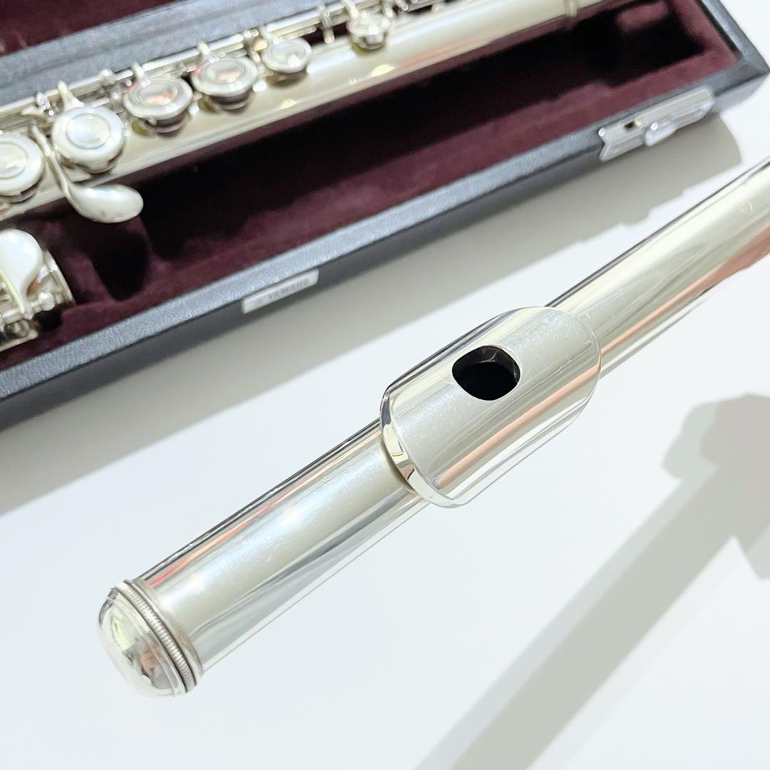 YAMAHA ヤマハ YFL-411 フルート 日本製 Eメカ付 シルバー925
