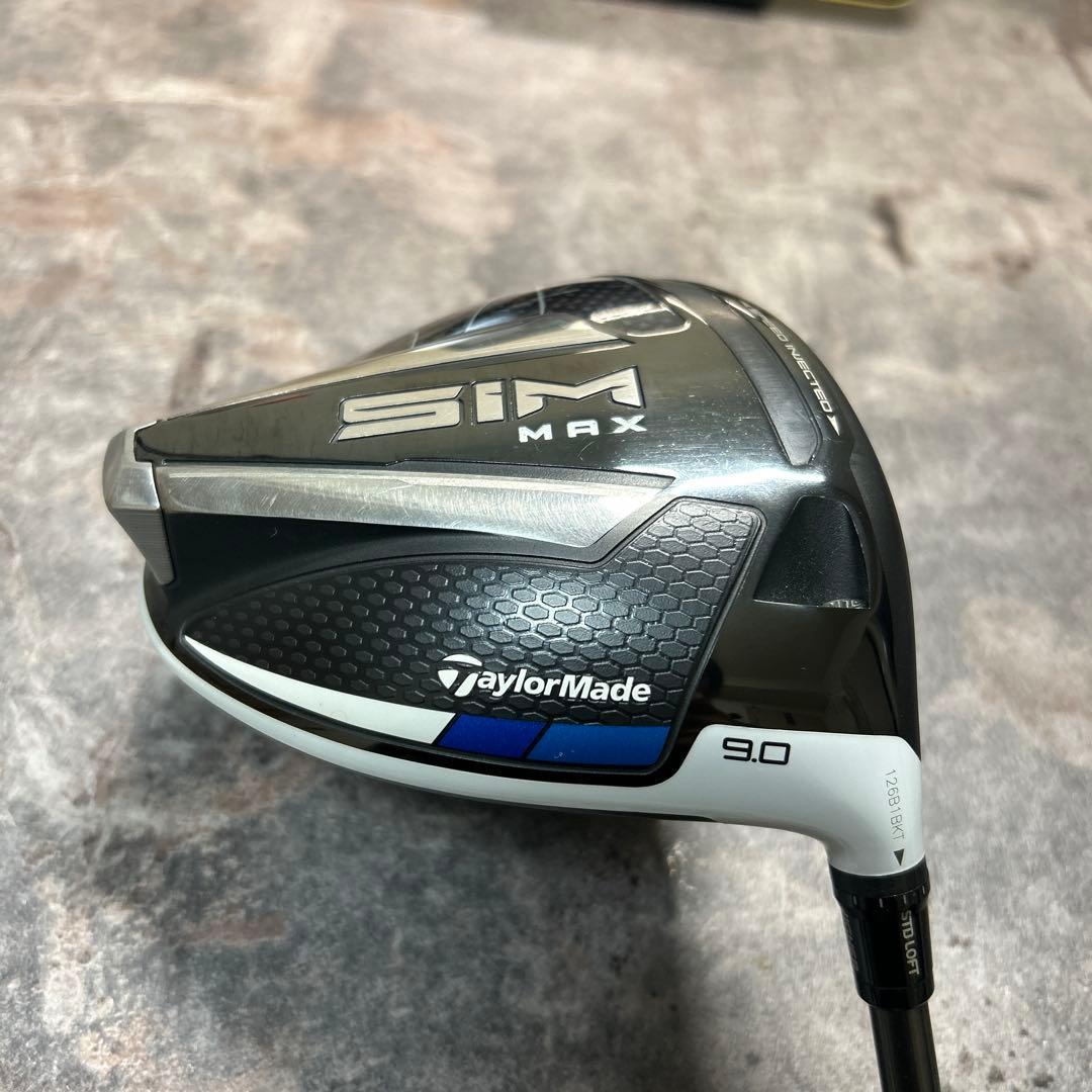 テーラーメイドSIMMAX 9.0 ドライバー 純正テンセイブルーTM-50 S