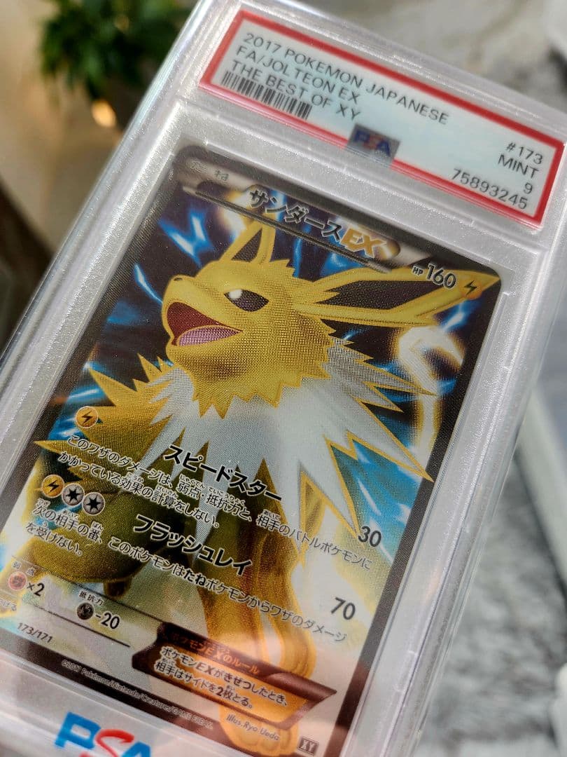 【世界213枚】サンダースEX SR THE BEST OF XY 【極美品】