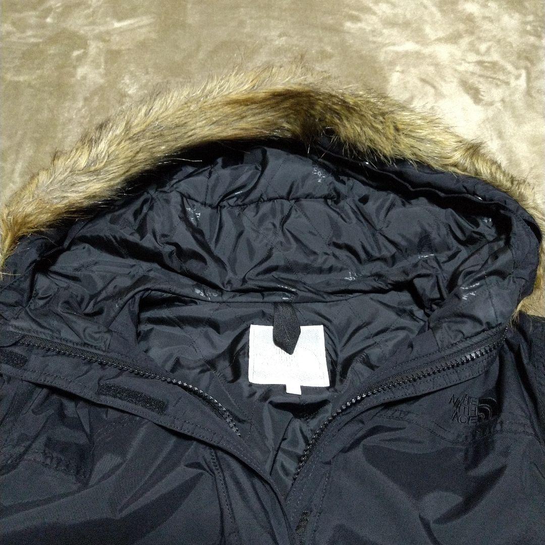 美品 ノースフェイス 中綿 ダウン モッズコート レディース Lサイズ