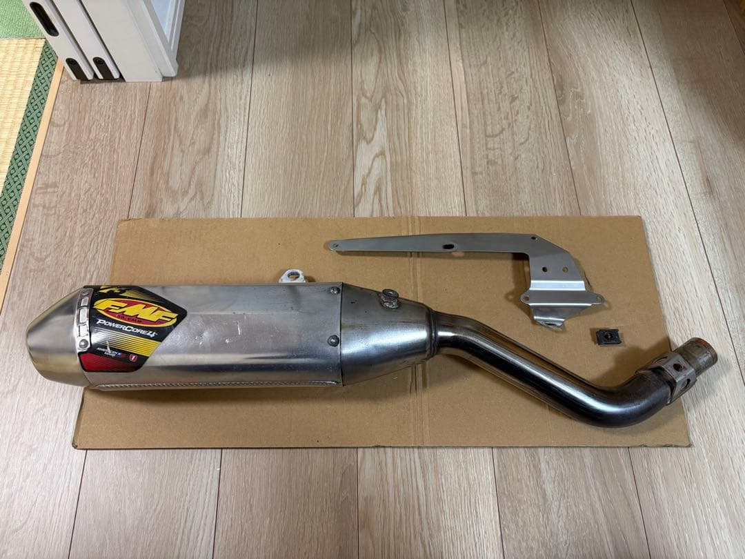 CRF250L MD38 FMFマフラー パワーコア4 サイレントボム付