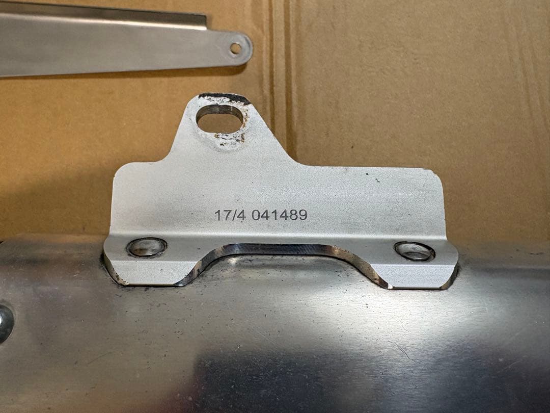 CRF250L MD38 FMFマフラー パワーコア4 サイレントボム付