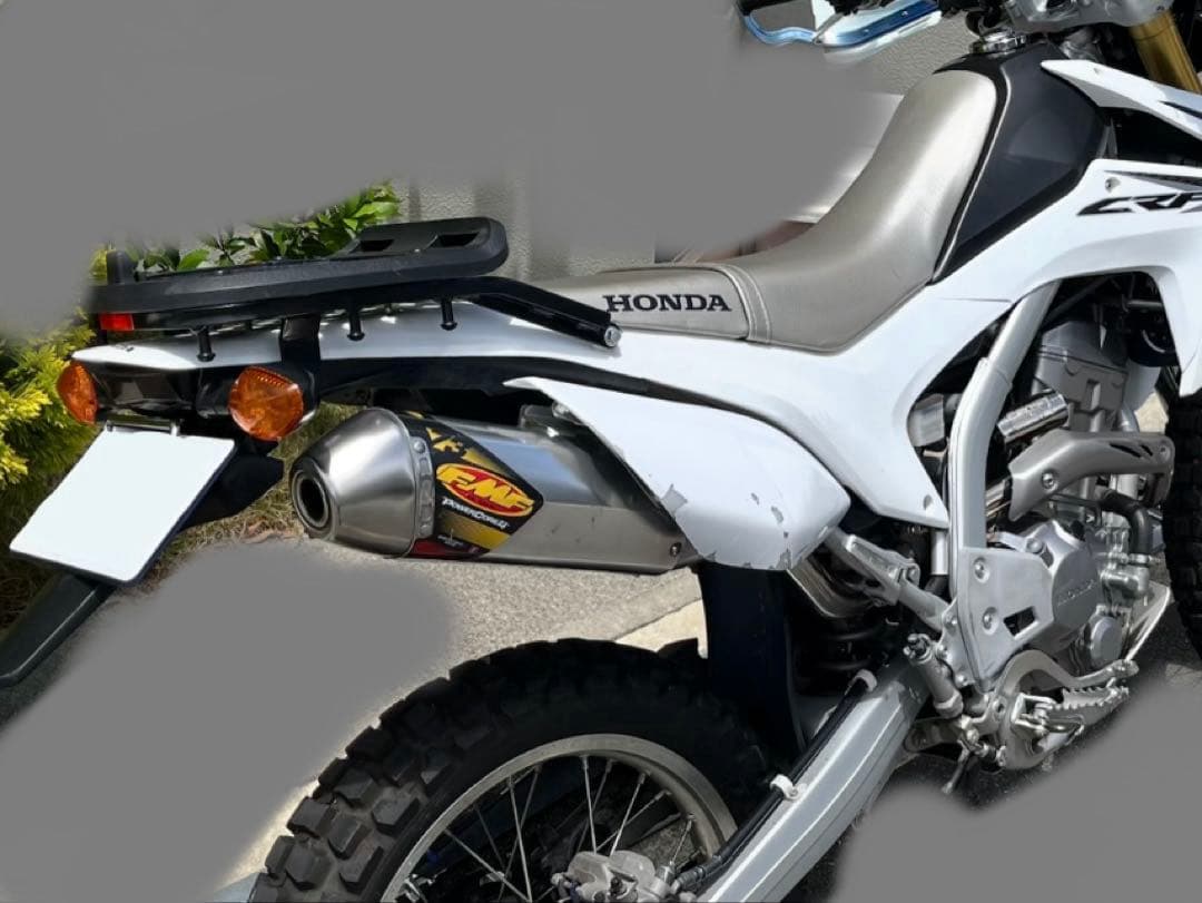 CRF250L MD38 FMFマフラー パワーコア4 サイレントボム付