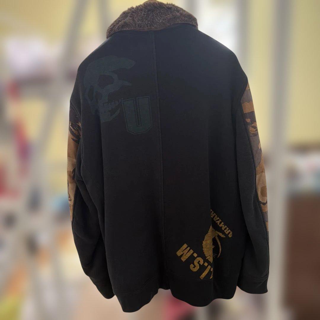 q*様 UnderCoverism 迷彩柄 ミリタリージャケット Lサイズ