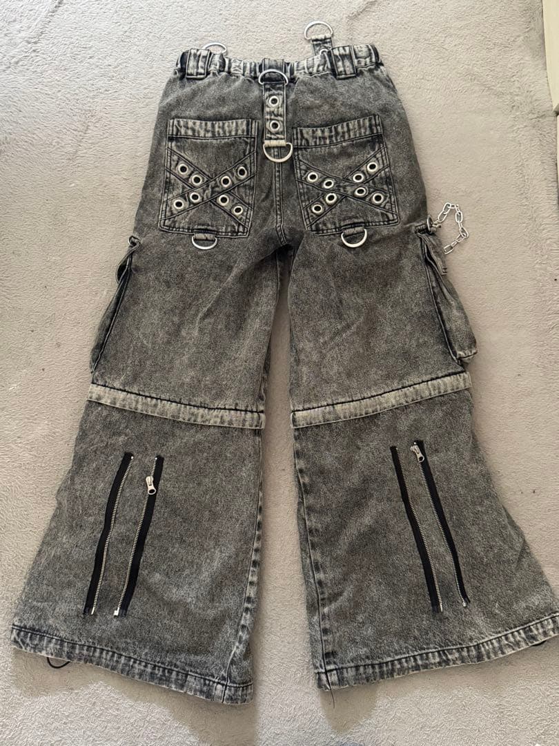 『REFLEM/レフレム』2WAYワイドデニムカーゴパンツ