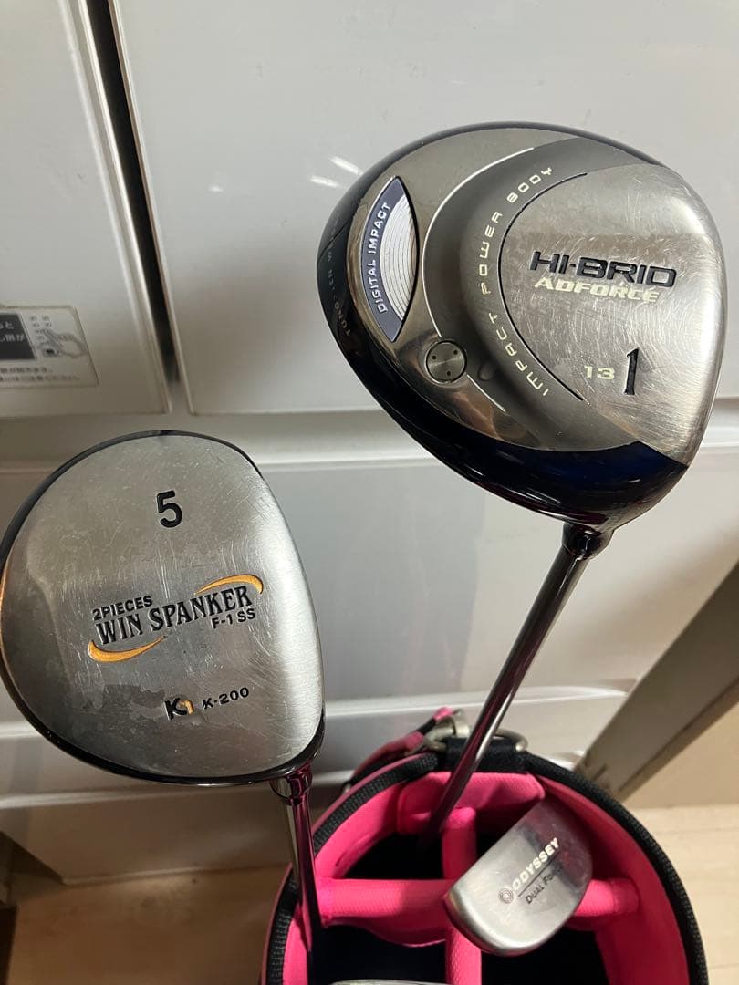 初心者レディースセット　ダンロップ HI-BRID EZ 6S L 8本セット