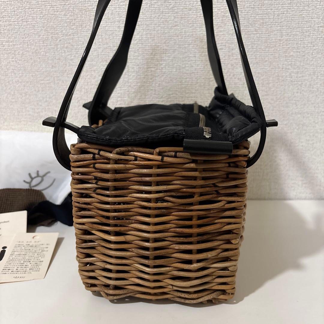 ebagos エバゴス　カゴバッグ ハンドバッグ