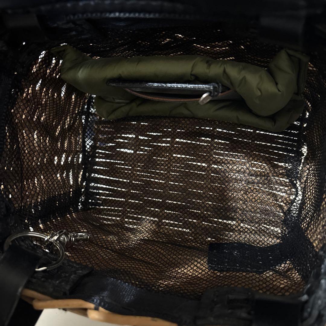 ebagos エバゴス　カゴバッグ ハンドバッグ