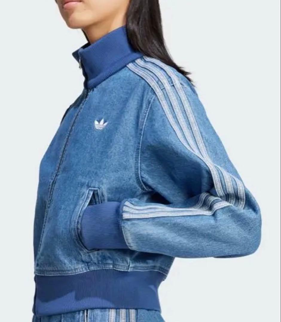 adidas アディダス　アディカラー デニム トラックトップ