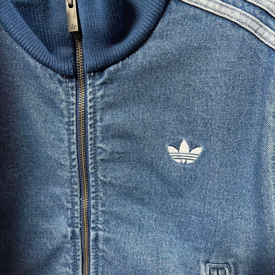 adidas アディダス　アディカラー デニム トラックトップ