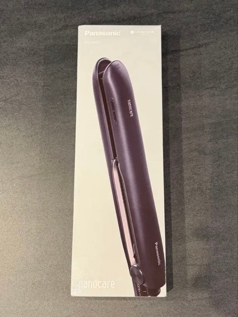 Panasonic ナノケア ストレートヘアアイロン　EH-HS9J-K(黒)