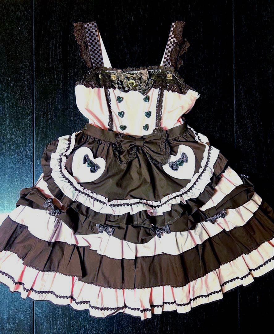 BABY♡チョコレートホイップJSKピンク