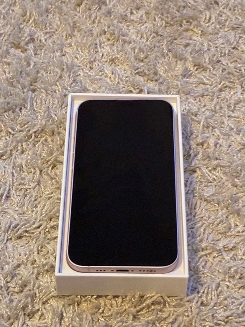 美品 iPhone13 128gb ピンク