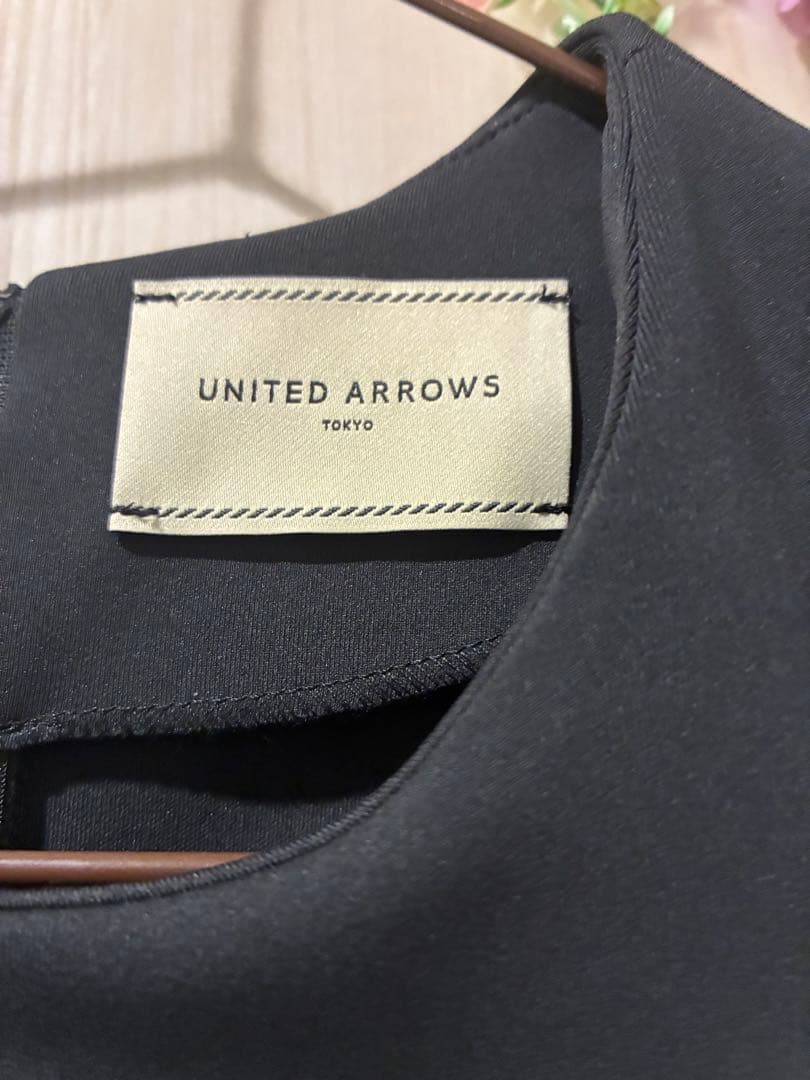 UNITED ARROWS 【美品】入学式 卒業式 ワンピース 黒 サイズ36