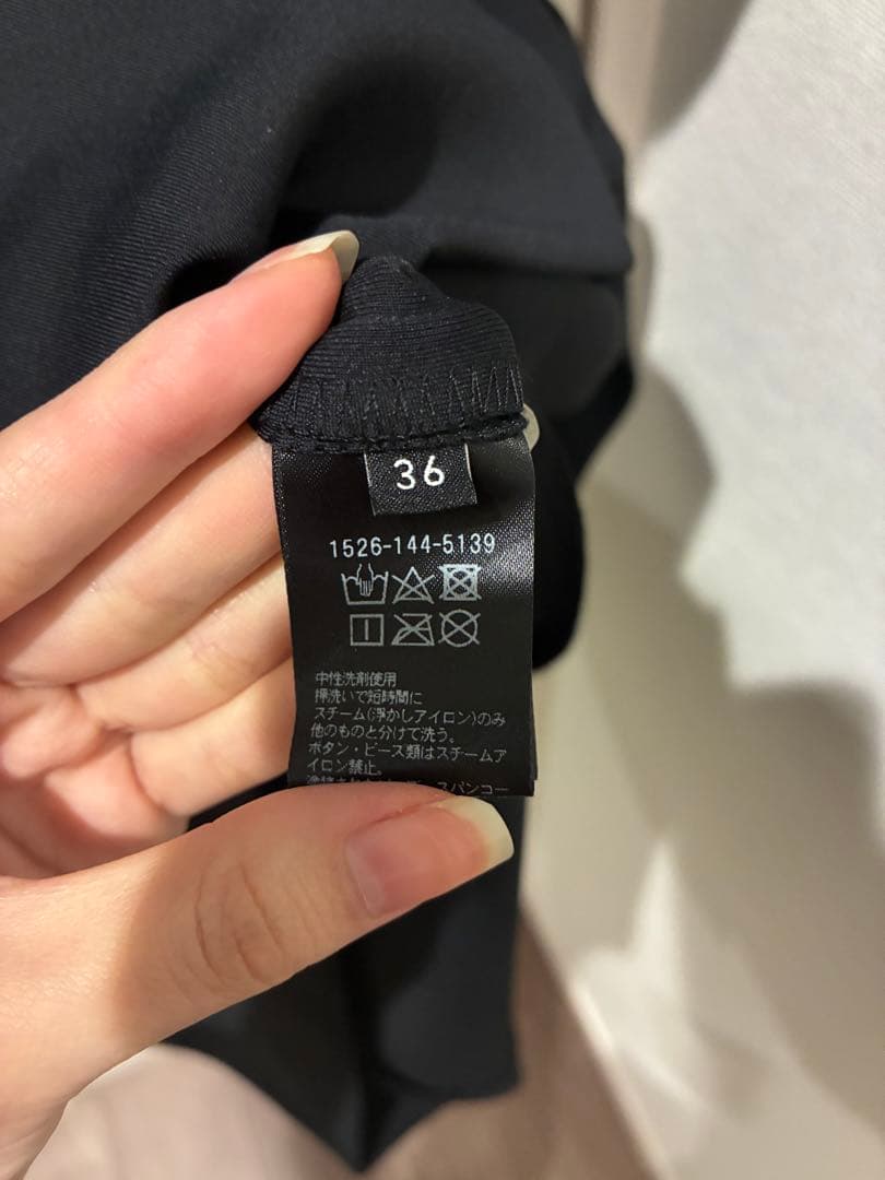 UNITED ARROWS 【美品】入学式 卒業式 ワンピース 黒 サイズ36