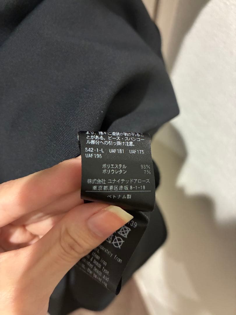 UNITED ARROWS 【美品】入学式 卒業式 ワンピース 黒 サイズ36