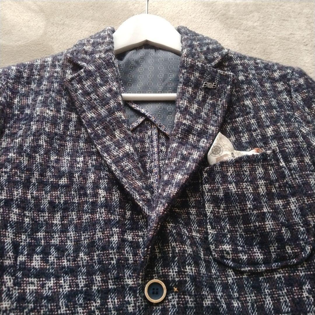 【Hamakatsu様用】BOB チェック柄 テーラードジャケット