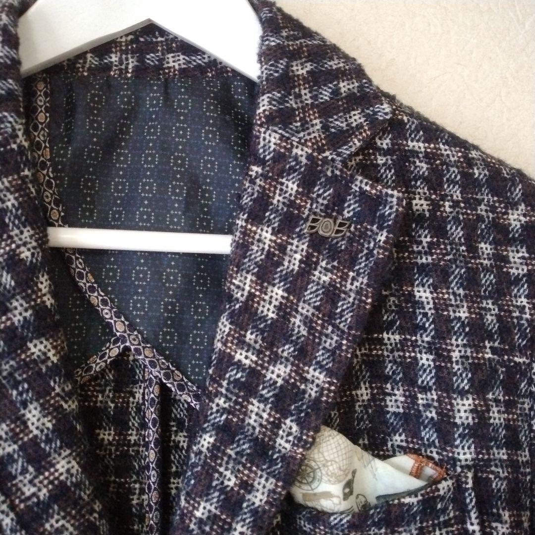 【Hamakatsu様用】BOB チェック柄 テーラードジャケット