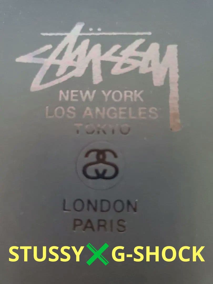 STUSSY✖️G-SHOCK　 25周年 限定モデル