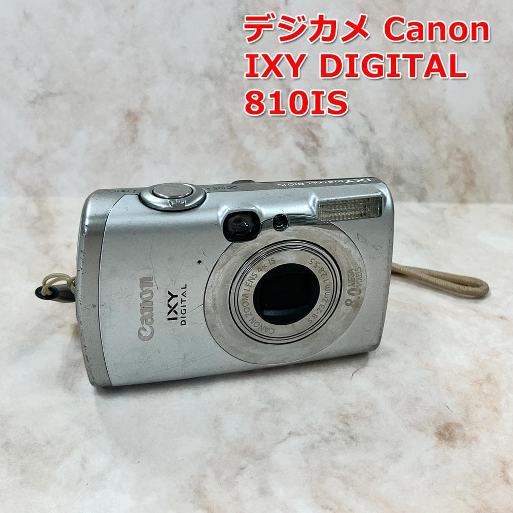 #2805-3　Canon　IXY810IS　キャノン　デジタルカメラ　ジャンク